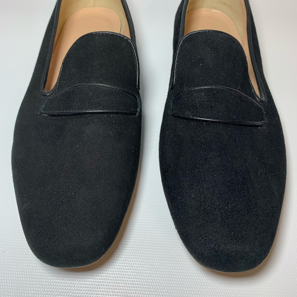 J.Crew black Georgie suede penny - Picture 3 of 9
